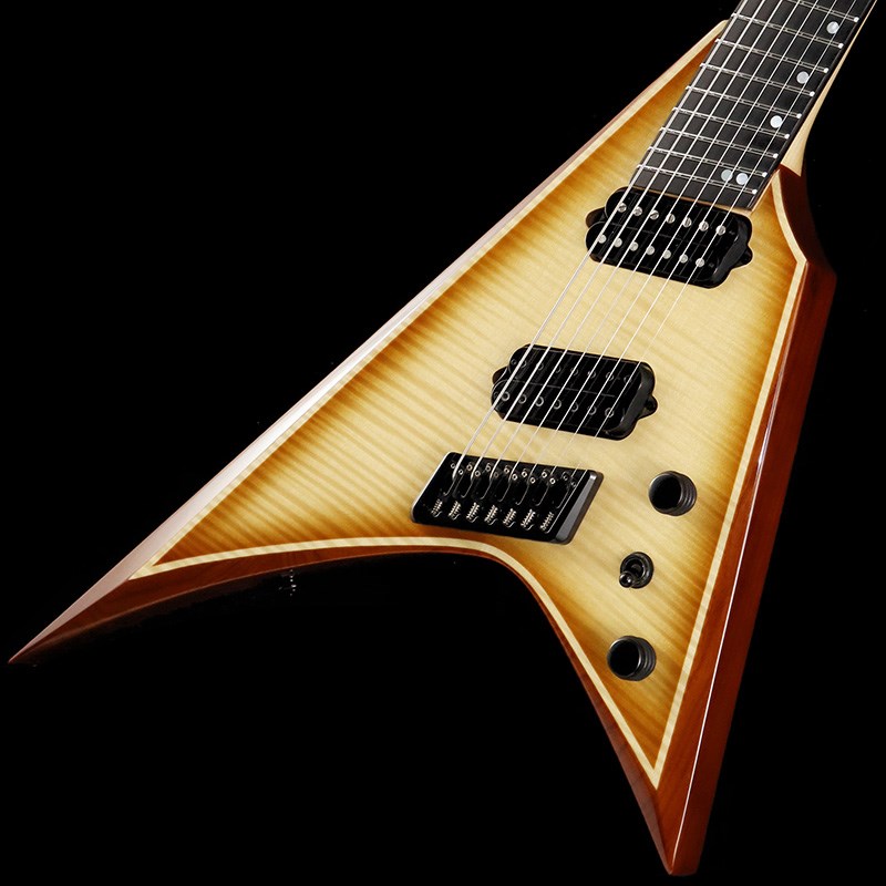 Ormsby Guitars METAL V G7 FMSA IT (Ice Tea)の画像